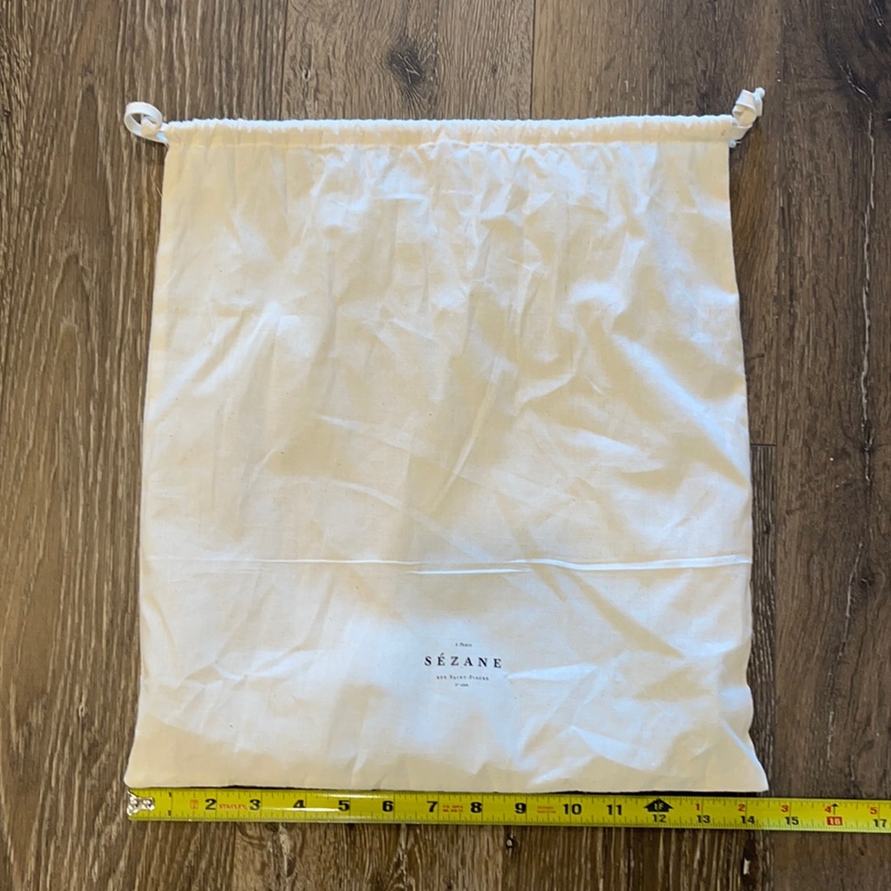 Sezane Linen Dust Bag